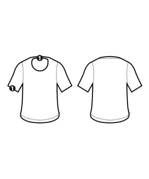 sacai เสื้อยืด/เสื้อท็อปส์