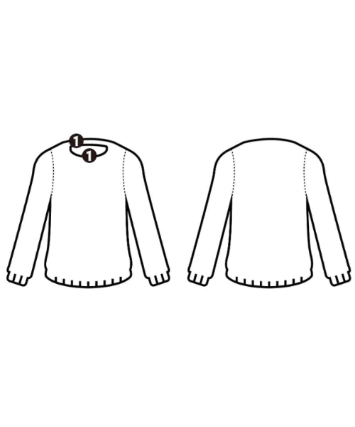 sacai เสื้อกันหนาว