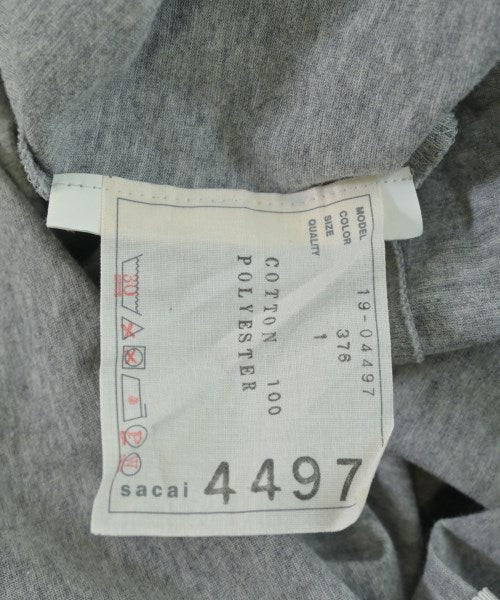 sacai เสื้อยืด/เสื้อท็อปส์