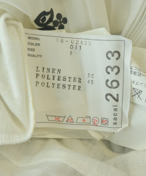 sacai เสื้อยืด/เสื้อท็อปส์
