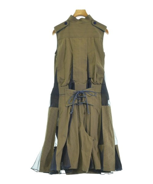 sacai ชุดเอี๊ยม/เสื้อคลุมหลวมๆ/จั๊มสูท