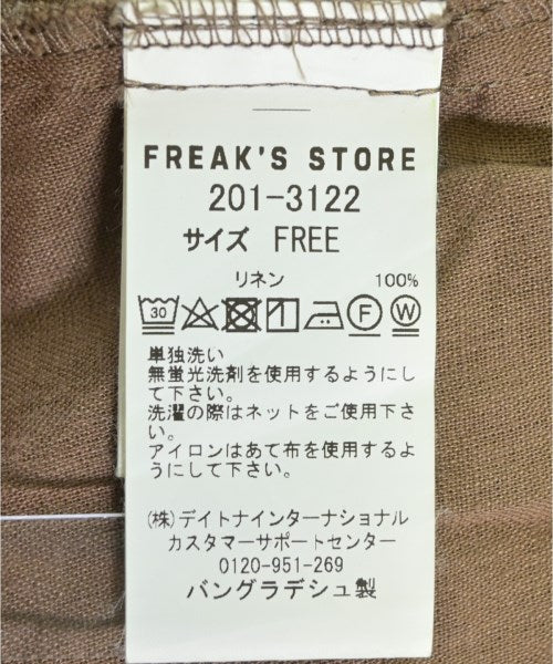 FREAK'S STORE เดรสที่เป็นเสื้อเชิ้ตตัวยาว