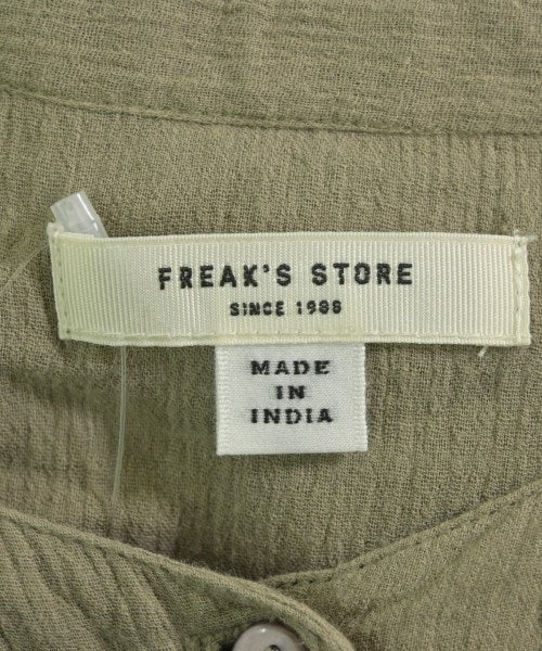 FREAK'S STORE เดรสที่เป็นเสื้อเชิ้ตตัวยาว