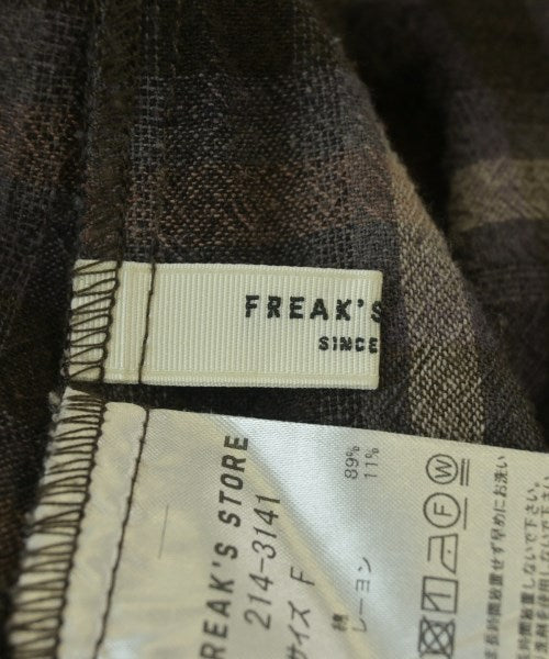 FREAK'S STORE เดรสที่เป็นเสื้อเชิ้ตตัวยาว
