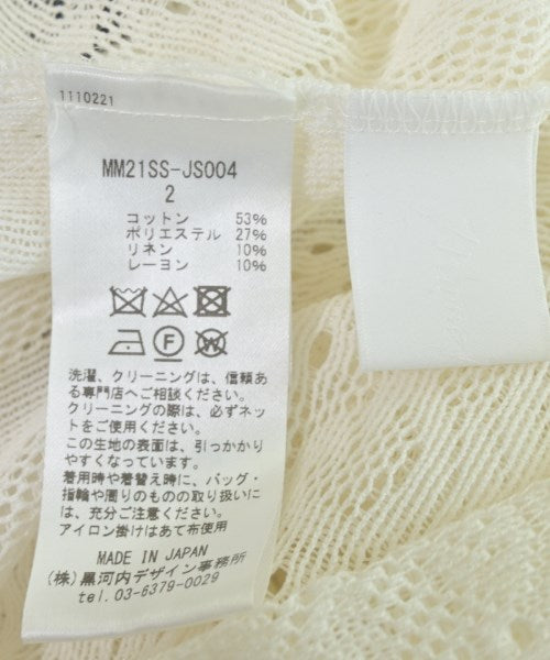 Mame Kurogouchi เสื้อยืด/เสื้อท็อปส์