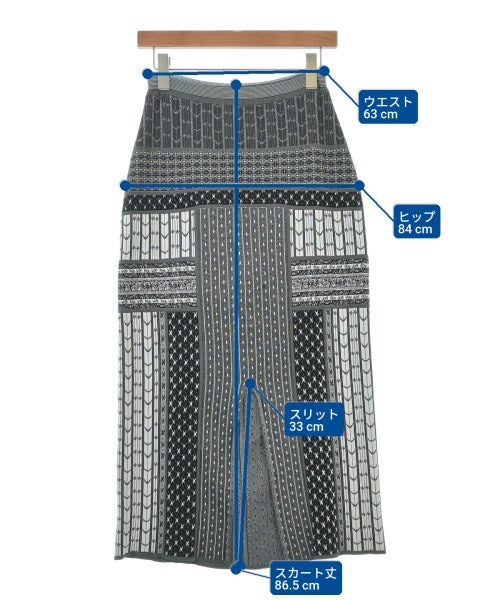 Mame Kurogouchi กระโปรงยาว/แม็กซี่ยาว