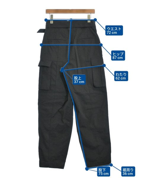 Mame Kurogouchi กางเกงมีกระเป๋าข้างกางเกง2-4 กระเป๋า