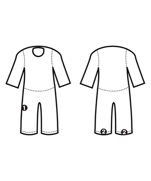 URBAN RESEARCH Sonny Label ชุดเอี๊ยม/เสื้อคลุมหลวมๆ/จั๊มสูท