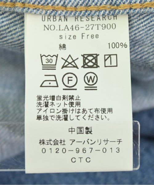 URBAN RESEARCH Sonny Label แจ็คเก็ตยีนส์