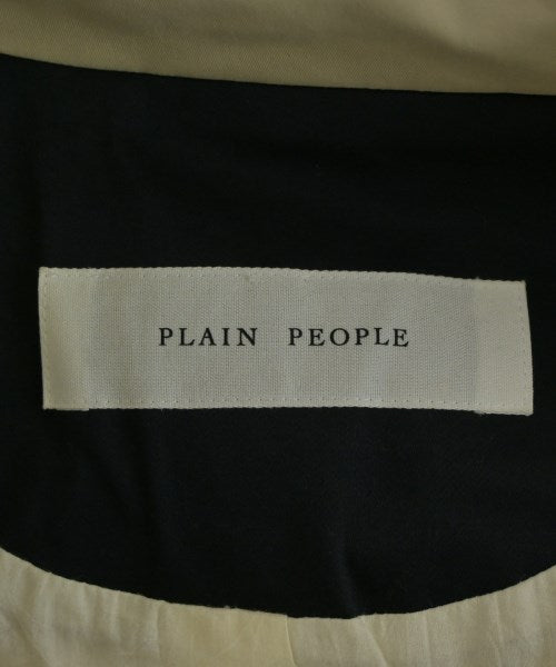 PLAIN PEOPLE เสื้อคลุมคอปก Soutien