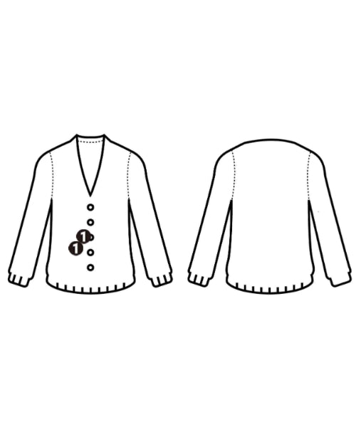 PLAIN PEOPLE เสื้อคาร์ดิแกน