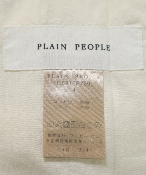 PLAIN PEOPLE กางเกงขายาว