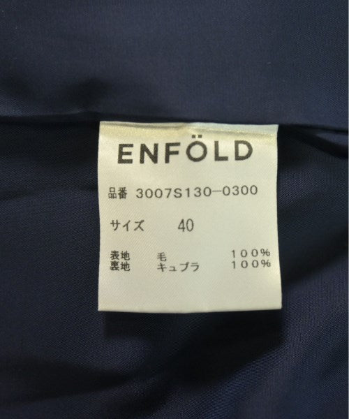 ENFOLD เสื้อโค้ทเชสเตอร์ฟิลด์
