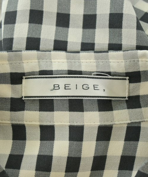 BEIGE, เดรสที่เป็นเสื้อเชิ้ตตัวยาว