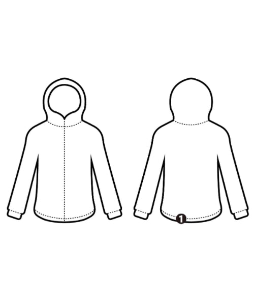 LOOPWHEELER เสื้อฮู้ด