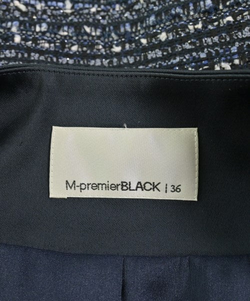 M-premier BLACK แจ็คเก็ตไม่มีปก