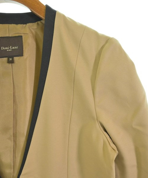 Demi-Luxe BEAMS แจ็คเก็ตไม่มีปก