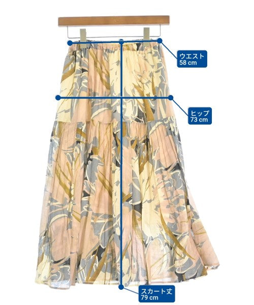 Demi-Luxe BEAMS กระโปรงยาว/แม็กซี่ยาว