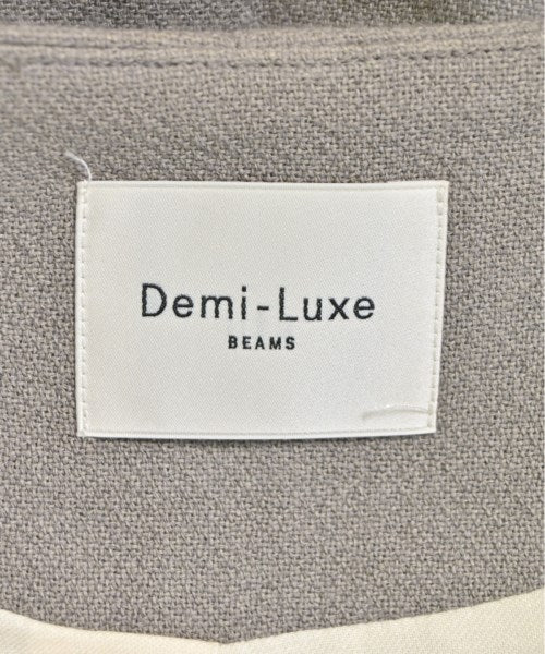 Demi-Luxe BEAMS แจ็คเก็ตไม่มีปก