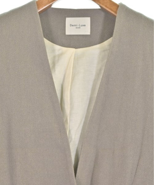 Demi-Luxe BEAMS แจ็คเก็ตไม่มีปก