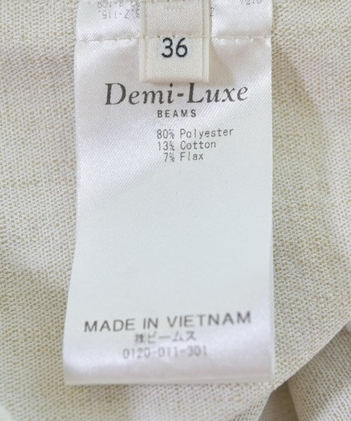Demi-Luxe BEAMS แจ็คเก็ตไม่มีปก