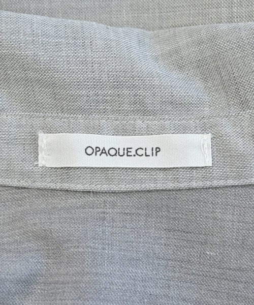 OPAQUE.CLIP เดรสที่เป็นเสื้อเชิ้ตตัวยาว