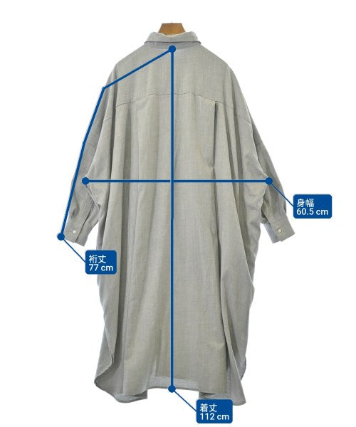 OPAQUE.CLIP เดรสที่เป็นเสื้อเชิ้ตตัวยาว