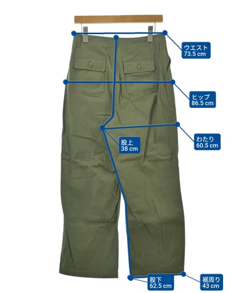 OPAQUE.CLIP กางเกงมีกระเป๋าข้างกางเกง2-4 กระเป๋า