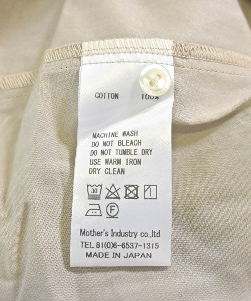 mizuiro ind เดรสที่เป็นเสื้อเชิ้ตตัวยาว