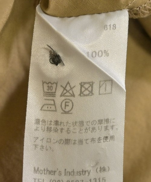 mizuiro ind เดรสที่เป็นเสื้อเชิ้ตตัวยาว