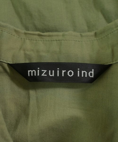 mizuiro ind เดรสที่เป็นเสื้อเชิ้ตตัวยาว