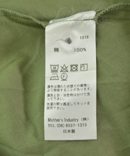 mizuiro ind เดรสที่เป็นเสื้อเชิ้ตตัวยาว