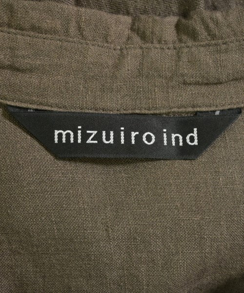 mizuiro ind เดรสที่เป็นเสื้อเชิ้ตตัวยาว
