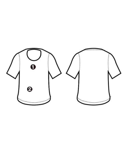mizuiro ind เสื้อยืด/เสื้อท็อปส์