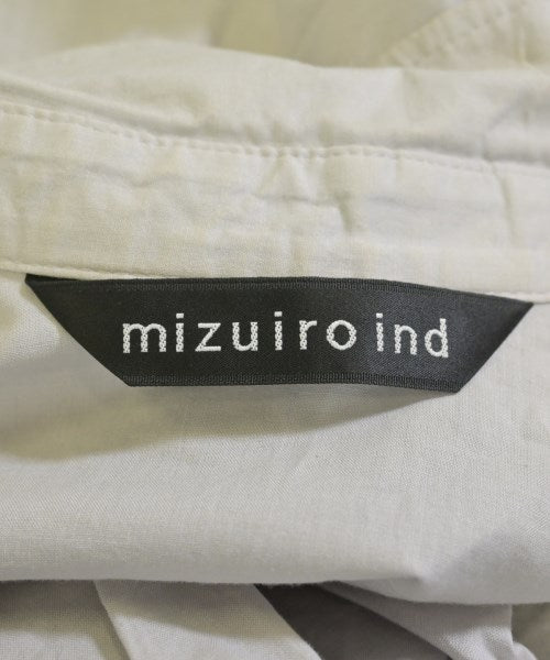 mizuiro ind เดรสที่เป็นเสื้อเชิ้ตตัวยาว