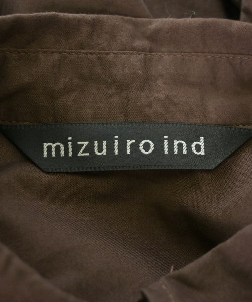 mizuiro ind เดรสที่เป็นเสื้อเชิ้ตตัวยาว