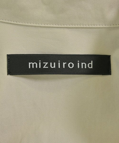 mizuiro ind เดรสที่เป็นเสื้อเชิ้ตตัวยาว