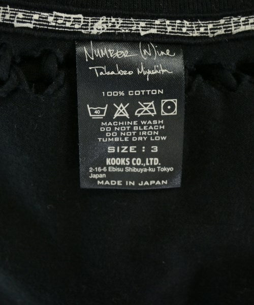 NUMBER NINE เสื้อยืด/เสื้อท็อปส์