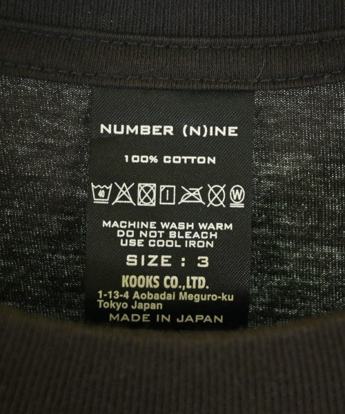 NUMBER NINE เสื้อยืด/เสื้อท็อปส์