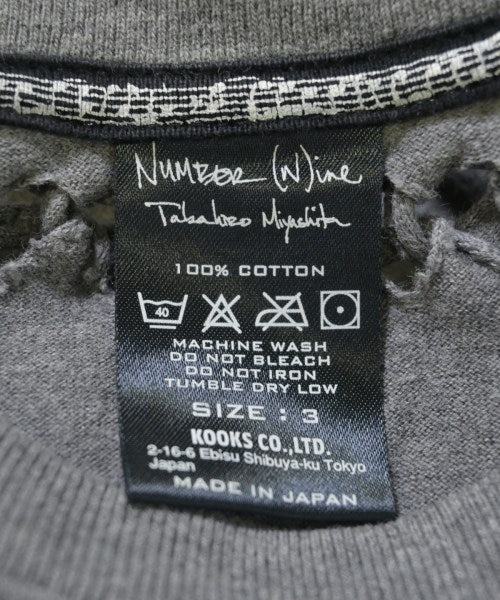 NUMBER NINE เสื้อยืด/เสื้อท็อปส์