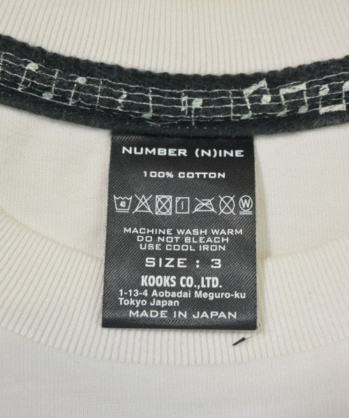 NUMBER NINE เสื้อยืด/เสื้อท็อปส์