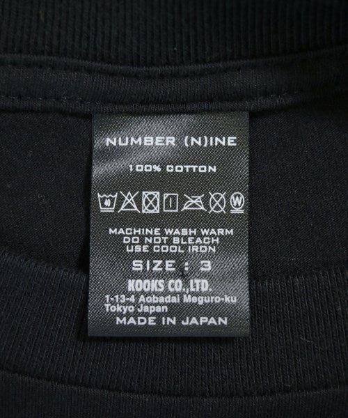 NUMBER NINE เสื้อยืด/เสื้อท็อปส์
