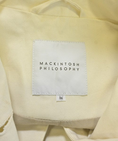 MACKINTOSH PHILOSOPHY เสื้อคลุมคอปก Soutien