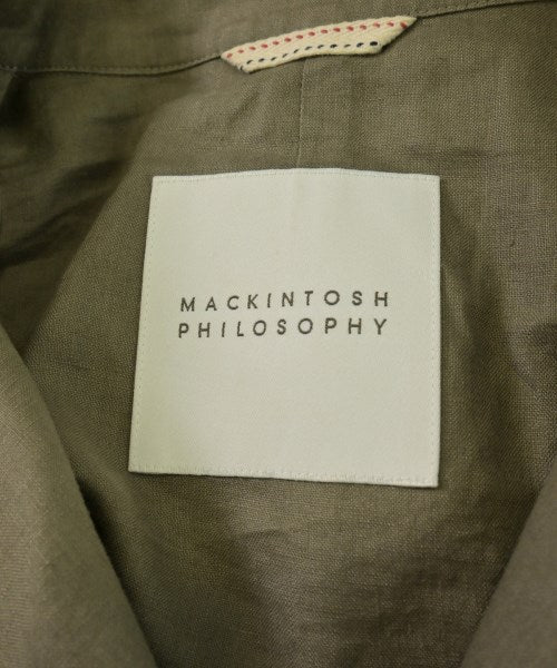 MACKINTOSH PHILOSOPHY เสื้อคลุมคอปก Soutien