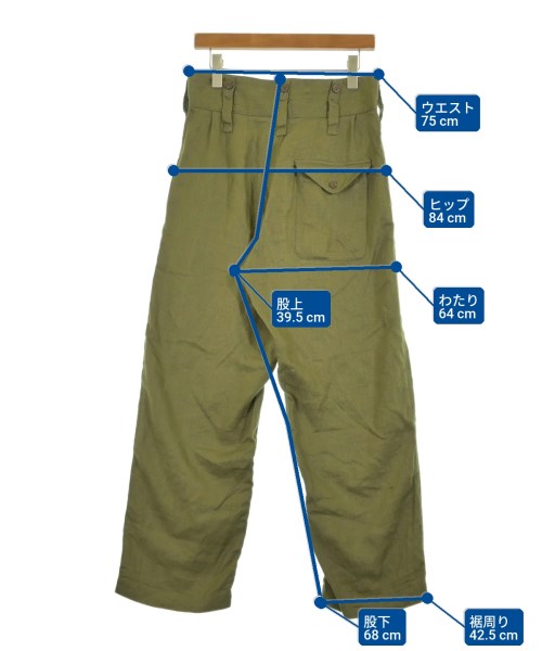 NIGEL CABOURN กางเกงมีกระเป๋าข้างกางเกง2-4 กระเป๋า