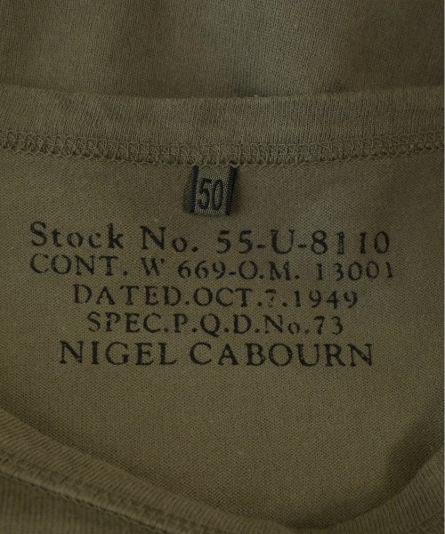 NIGEL CABOURN เสื้อยืด/เสื้อท็อปส์