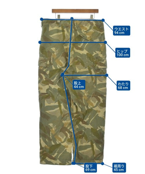 NIGEL CABOURN กางเกงมีกระเป๋าข้างกางเกง2-4 กระเป๋า