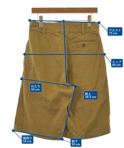 NIGEL CABOURN กางเกงขาสั้น