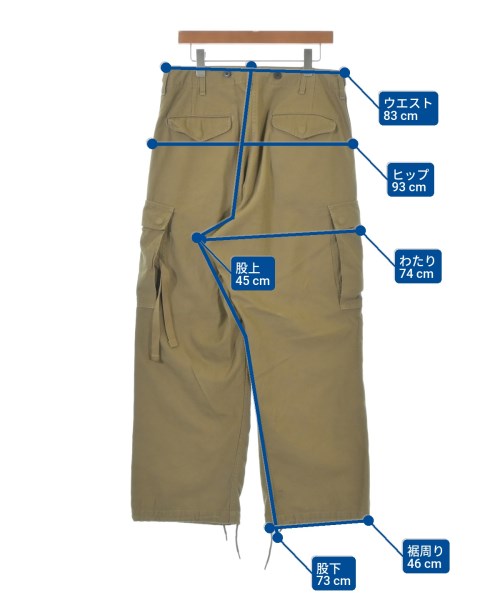 NIGEL CABOURN กางเกงมีกระเป๋าข้างกางเกง2-4 กระเป๋า