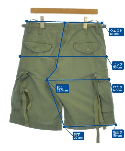 NIGEL CABOURN กางเกงขาสั้น